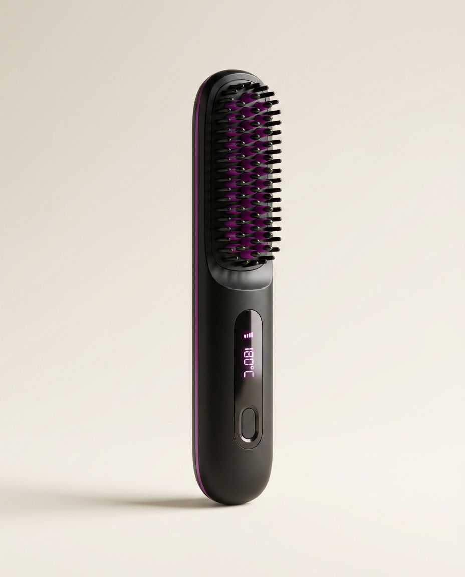 HAIRY — La brosse chauffante pour cheveux courts